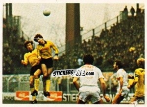 Sticker Theis / Votava / Burgsmuller / Volkert / Holcer - Fussball 1980-1981 n. 184 - Bergmann