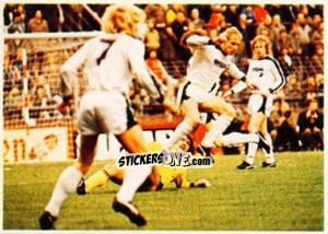 Sticker Votava / Bodeker / Schafer / Haye - Fussball 1980-1981 n. 195 - Bergmann