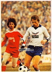 Sticker Norbert Elgert - Fussball 1980-1981 n. 199 - Bergmann