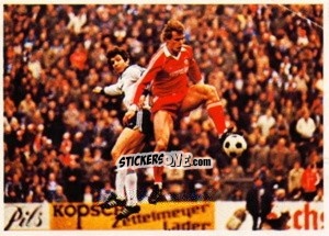 Sticker Klaus Fischer - Fussball 1980-1981 n. 205 - Bergmann