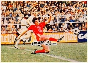 Sticker Posner / Jakobs / Buljan - Fussball 1980-1981 n. 211 - Bergmann