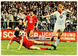 Sticker Demuth / Hrubesch / Posner - Fussball 1980-1981 n. 214 - Bergmann