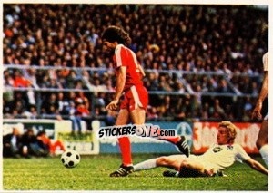 Sticker Hörster / Hieronymus - Fussball 1980-1981 n. 215 - Bergmann