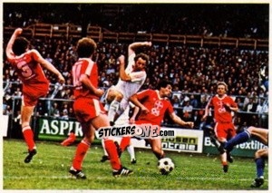 Sticker Demuth / Elgl / Posner / Hermann / Makel - Fussball 1980-1981 n. 216 - Bergmann