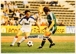 Sticker Jupp Kapellmann - Fussball 1980-1981 n. 221 - Bergmann