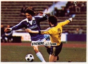 Sticker Wohlers - Fussball 1980-1981 n. 224 - Bergmann