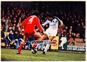 Sticker Alfred Herberth - Fussball 1980-1981 n. 229 - Bergmann