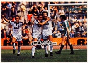 Figurina Stering / Flohe / Gerber - Fussball 1980-1981 n. 230 - Bergmann