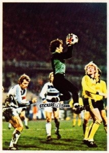Sticker Gerhard Heinze / Dietz / Burgsmuller - Fussball 1980-1981 n. 241 - Bergmann