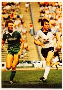 Sticker Paul Steiner / Fischer - Fussball 1980-1981 n. 243 - Bergmann