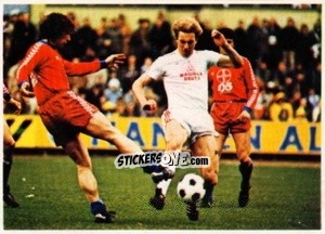 Sticker Ralf Heym / Karl-Heinz Rummenigge - Fussball 1980-1981 n. 251 - Bergmann