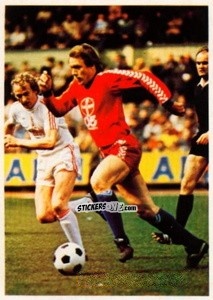 Sticker Siegfried Held / Durnberger - Fussball 1980-1981 n. 253 - Bergmann