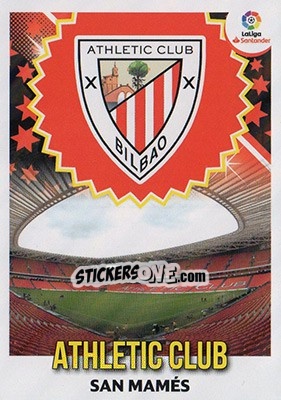 Sticker ESCUDO ATHLETIC CLUB (3) - Liga Spagnola 2018-2019 n. 3 - Colecciones ESTE