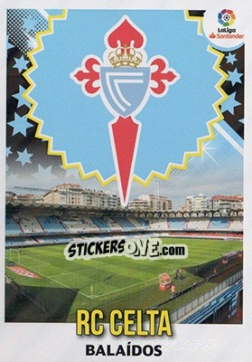 Cromo ESCUDO RC CELTA (11) - Liga Spagnola 2018-2019 - Colecciones ESTE