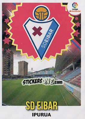 Sticker ESCUDO EIBAR (13) - Liga Spagnola 2018-2019 - Colecciones ESTE