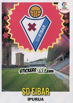 Cromo ESCUDO EIBAR (13) - Liga Spagnola 2018-2019 - Colecciones ESTE