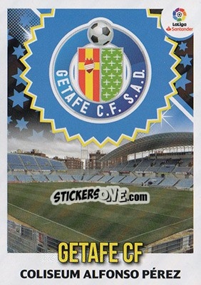 Sticker ESCUDO GETAFE (17) - Liga Spagnola 2018-2019 n. 17 - Colecciones ESTE