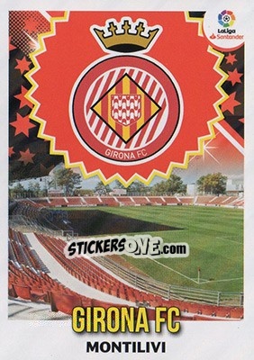 Sticker ESCUDO GIRONA (19) - Liga Spagnola 2018-2019 - Colecciones ESTE
