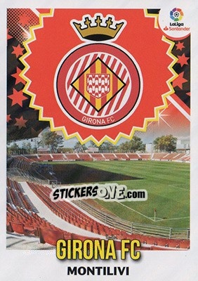 Sticker ESCUDO GIRONA (19) - Liga Spagnola 2018-2019 n. 19 - Colecciones ESTE