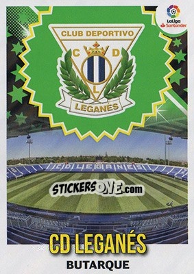 Sticker ESCUDO LEGANéS (23) - Liga Spagnola 2018-2019 n. 23 - Colecciones ESTE