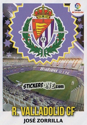 Sticker ESCUDO VALLADOLID (37) - Liga Spagnola 2018-2019 n. 37 - Colecciones ESTE