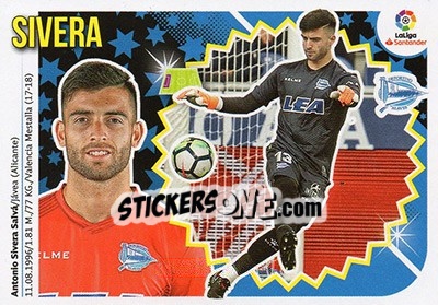 Sticker Sivera (2) - Liga Spagnola 2018-2019 - Colecciones ESTE