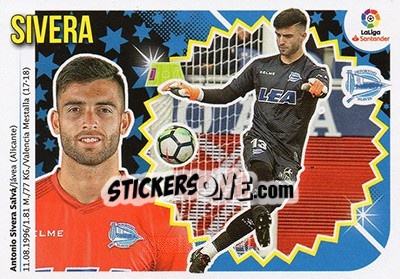 Sticker Sivera (2) - Liga Spagnola 2018-2019 n. 42 - Colecciones ESTE