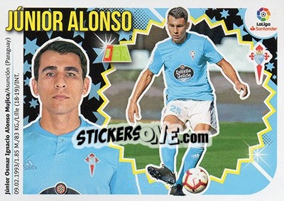 Figurina 46 Júnior Alonso (Celta de Vigo)