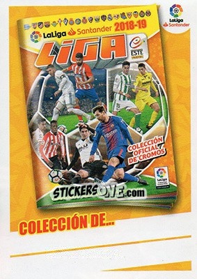 Sticker Álbum (1) - Liga Spagnola 2018-2019 n. 775 - Colecciones ESTE