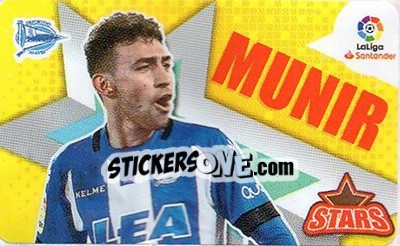 Sticker Munir - Liga Spagnola 2018-2019 n. 778 - Colecciones ESTE