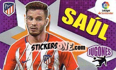 Sticker Saúl - Liga Spagnola 2018-2019 n. 785 - Colecciones ESTE