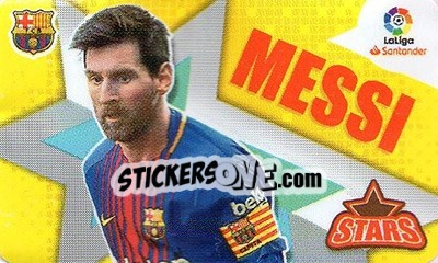 Sticker Messi - Liga Spagnola 2018-2019 n. 787 - Colecciones ESTE