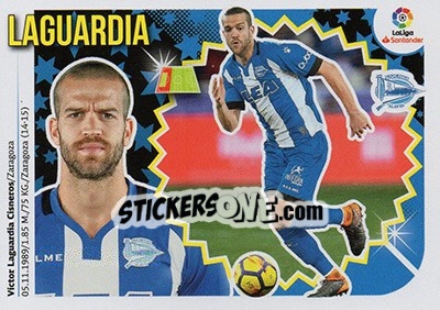 Sticker Laguardia (4) - Liga Spagnola 2018-2019 - Colecciones ESTE