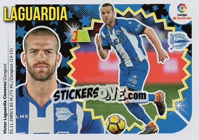 Cromo Laguardia (4) - Liga Spagnola 2018-2019 n. 45 - Colecciones ESTE