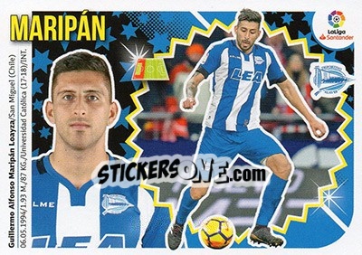 Sticker Maripán (6) - Liga Spagnola 2018-2019 n. 47 - Colecciones ESTE