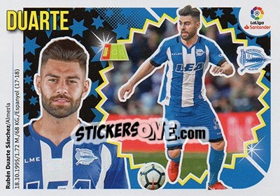 Sticker Duarte (7) - Liga Spagnola 2018-2019 - Colecciones ESTE