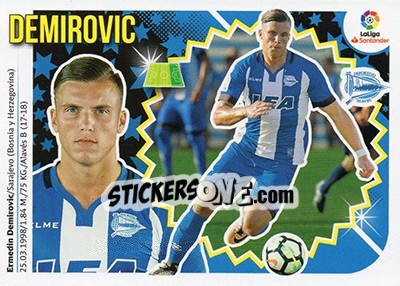 Sticker Demirovic (15B) - Liga Spagnola 2018-2019 - Colecciones ESTE