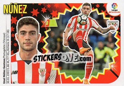 Sticker Núñez (6) - Liga Spagnola 2018-2019 - Colecciones ESTE