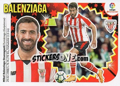 Sticker Balenziaga (7) - Liga Spagnola 2018-2019 - Colecciones ESTE