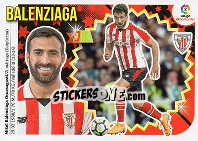 Cromo Balenziaga (7) - Liga Spagnola 2018-2019 n. 78 - Colecciones ESTE