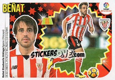 Sticker Beñat (10) - Liga Spagnola 2018-2019 - Colecciones ESTE