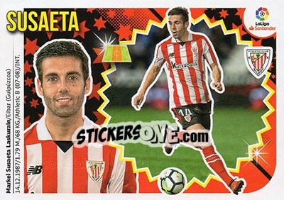 Cromo Susaeta (11A) - Liga Spagnola 2018-2019 n. 83 - Colecciones ESTE