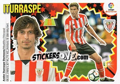 Sticker Iturraspe (11B) - Liga Spagnola 2018-2019 - Colecciones ESTE