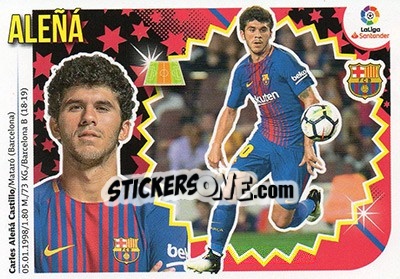 Cromo Aleñá (10BIS) - Liga Spagnola 2018-2019 n. 150 - Colecciones ESTE