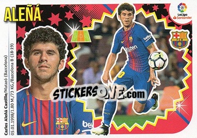 Sticker Aleñá (10BIS) - Liga Spagnola 2018-2019 - Colecciones ESTE