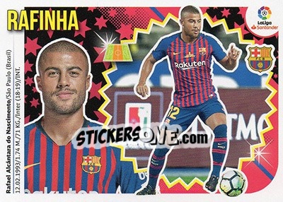 Sticker Rafinha (11BIS) - Liga Spagnola 2018-2019 - Colecciones ESTE