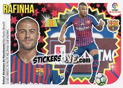 Cromo Rafinha (11BIS) - Liga Spagnola 2018-2019 - Colecciones ESTE