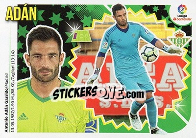 Sticker Adán (2) - Liga Spagnola 2018-2019 - Colecciones ESTE