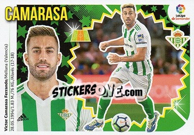 Sticker Camarasa (8B) - Liga Spagnola 2018-2019 - Colecciones ESTE