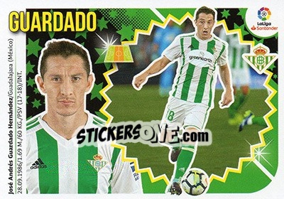 Cromo Guardado (9) - Liga Spagnola 2018-2019 - Colecciones ESTE